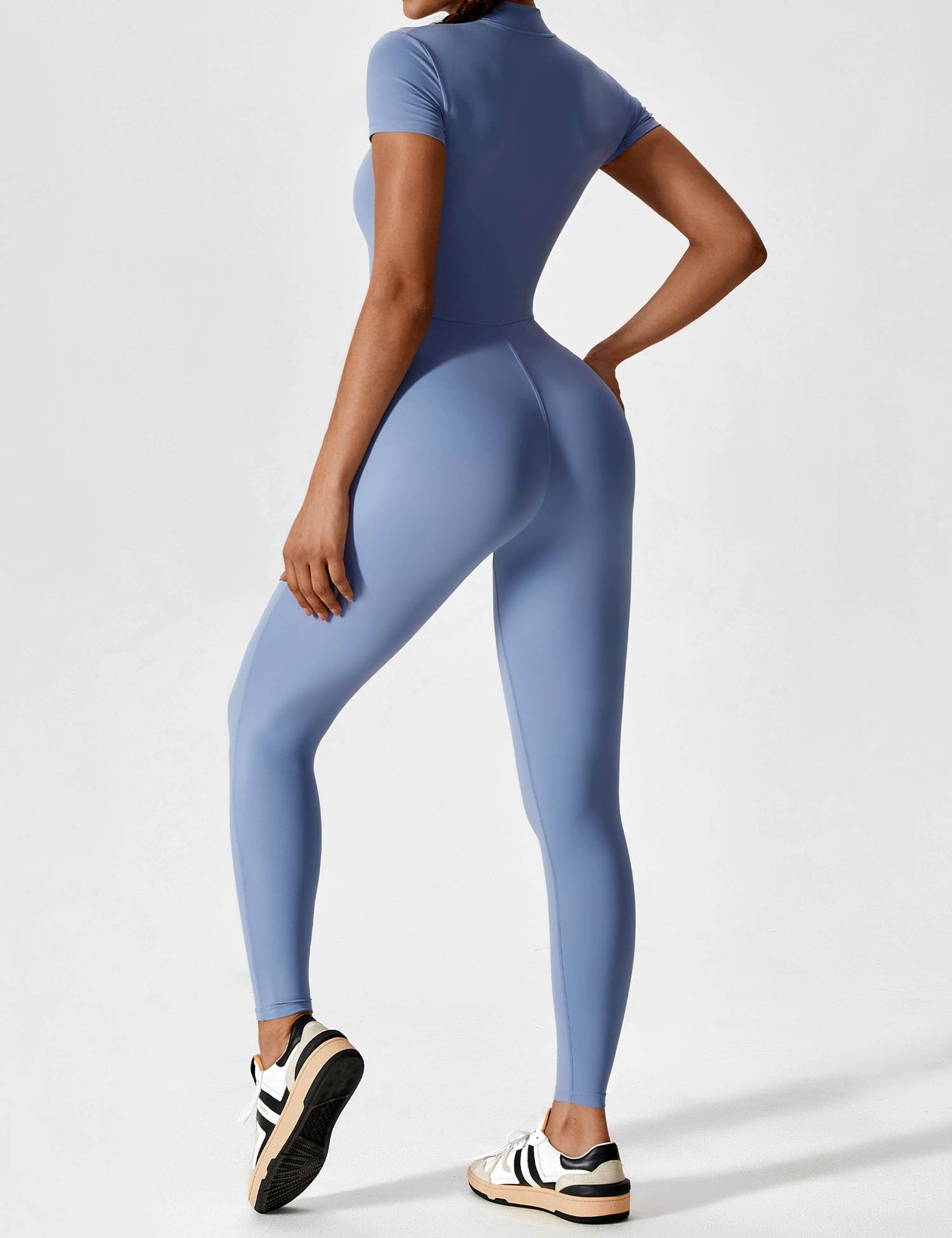 Lina | Nahtloser Full-Zip Bodysuit