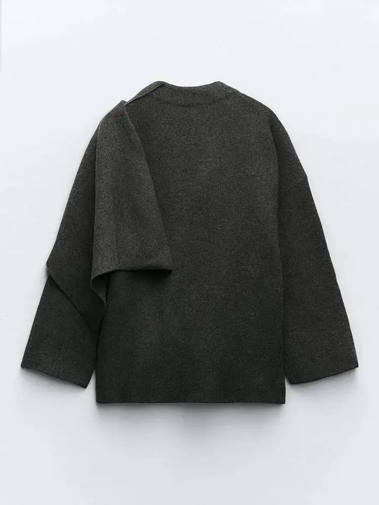 Ella | Elegante Cape-Jacke – Zeitloser Stil und Vielseitige Eleganz